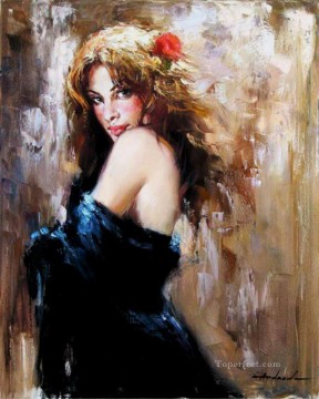 Impresionismo Painting - Pretty Woman AA 16 Impresionista
